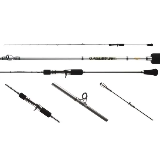 Casting Rod 6' silver black