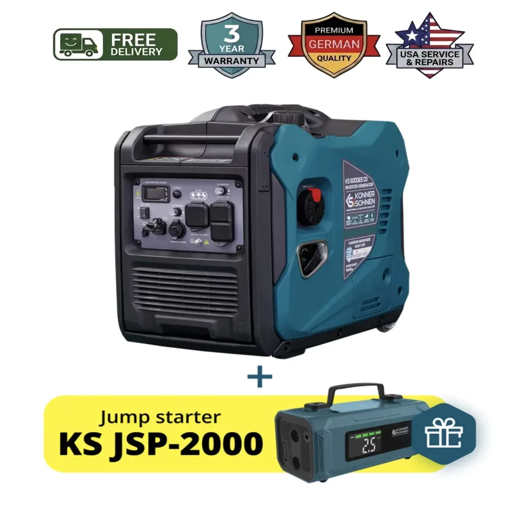 Inverter Generator 5500 watt 120v foldable