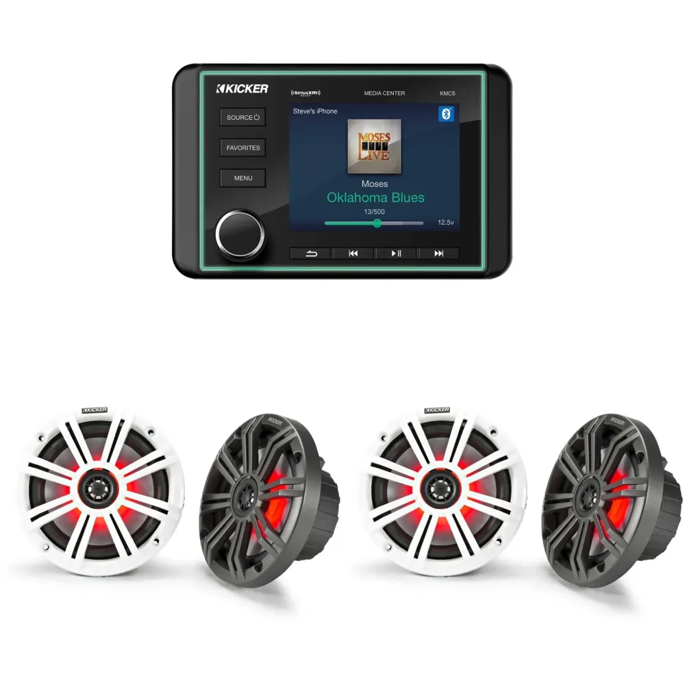 Speaker 2 pair 6.5" led