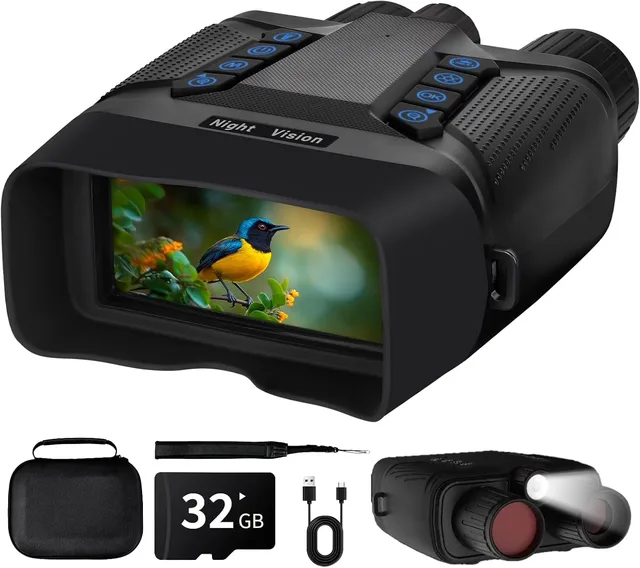 Vision Binoculars 3" rechargeable 3'