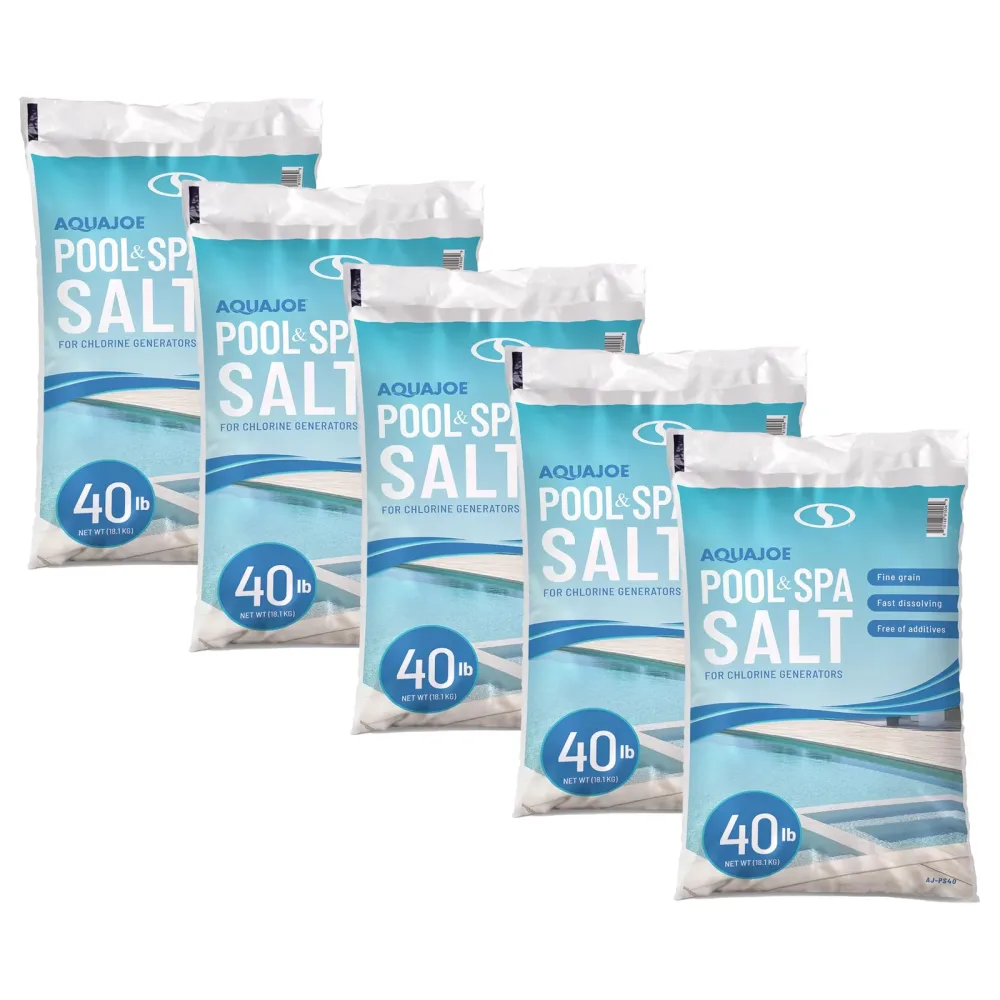Pool Spa 40 lb 5 pack