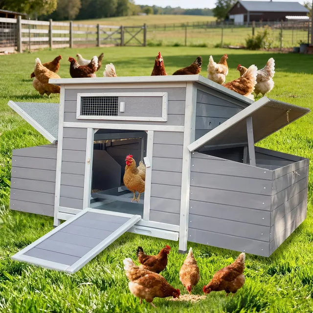 Chicken Coop 57.87 in 33.86 in 30.55 in