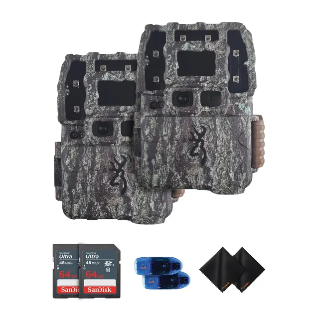 Trail Cameras 130 ft 2 pack 1.5"