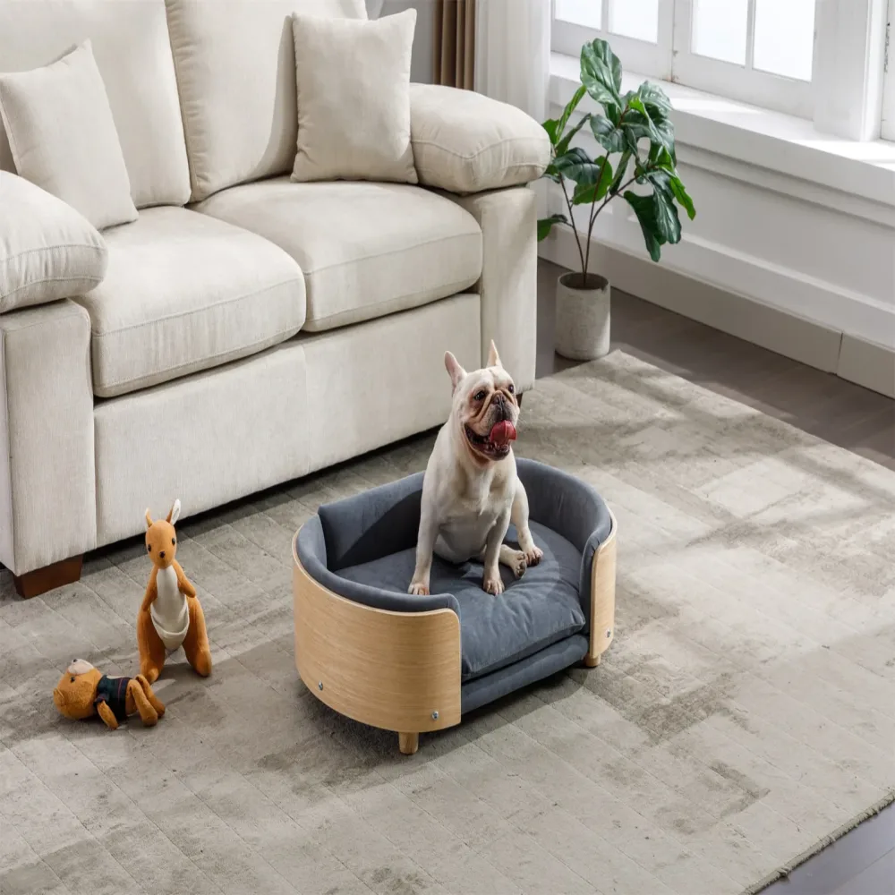 Dog Bed 30.7" grey 70"