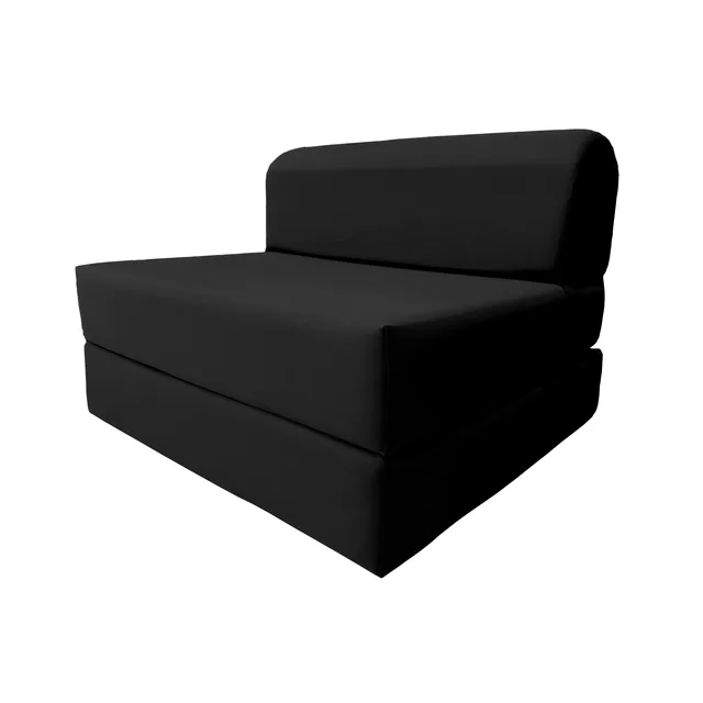 Sofa folding portable black