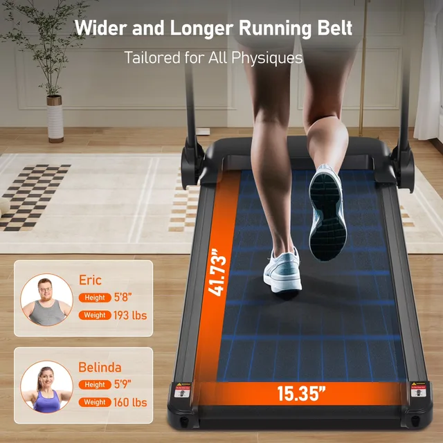 Incline Treadmill 3.0hp 300 lbs foldable
