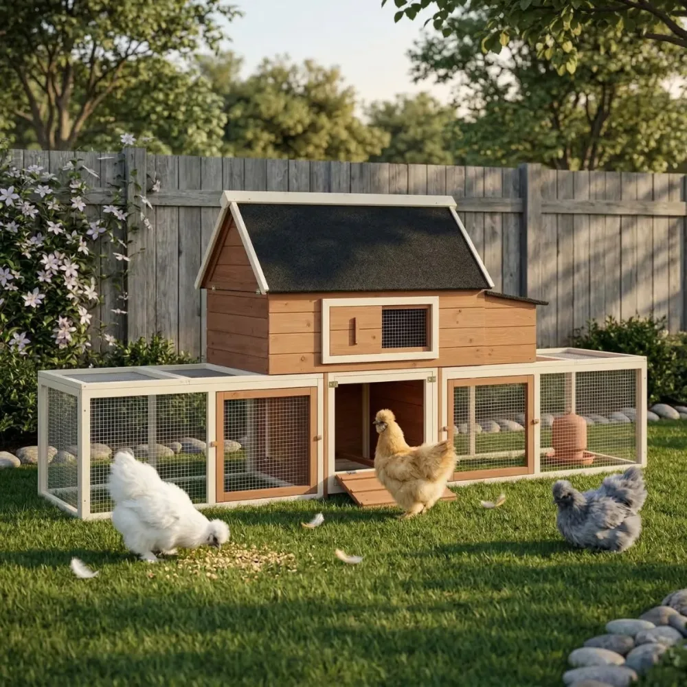 Chicken Coop 114.25" 28" 46.75"