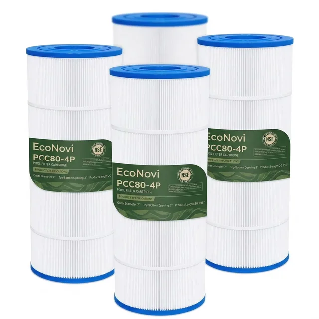 Pool Filter 4 pack 5 oz 7"