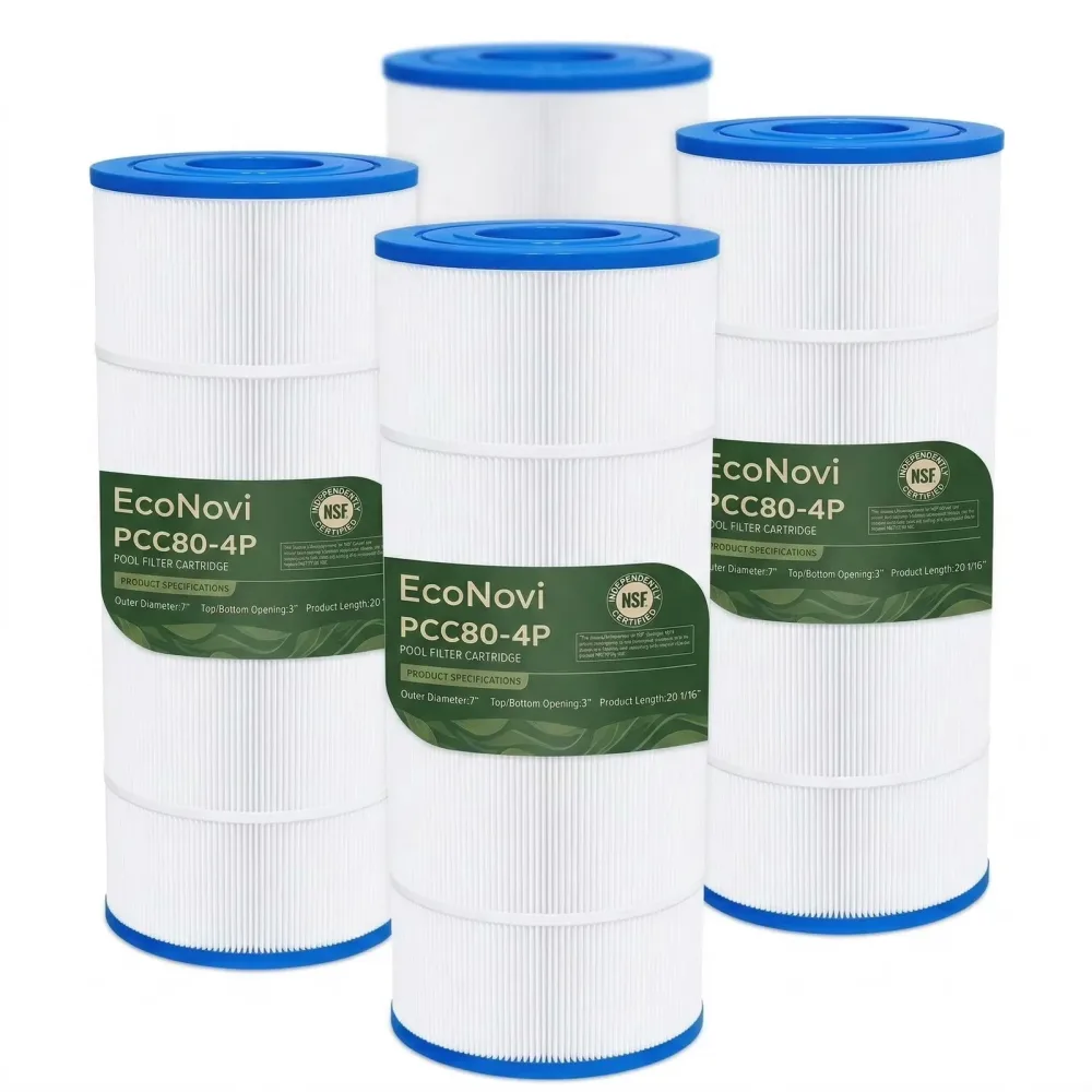 Pool Filter 4 pack 5 oz 7"