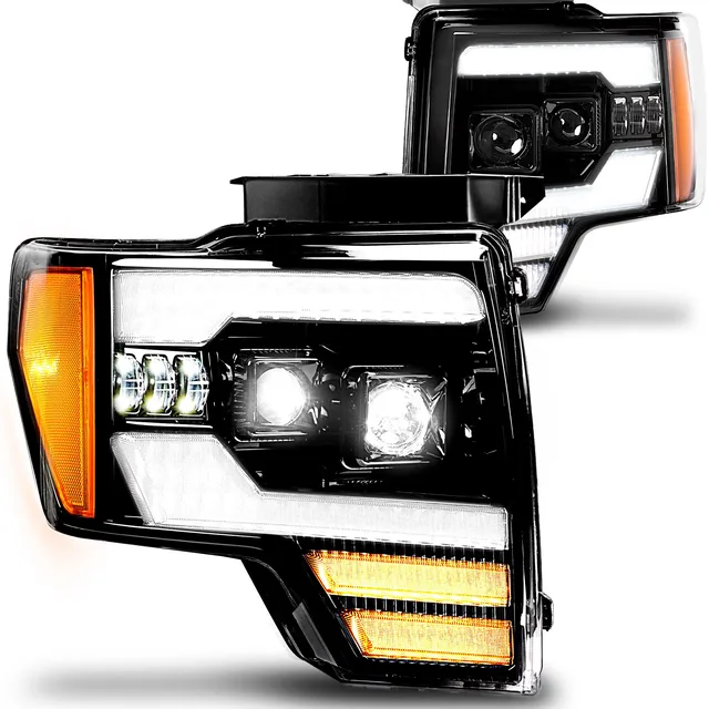 Truck led black white