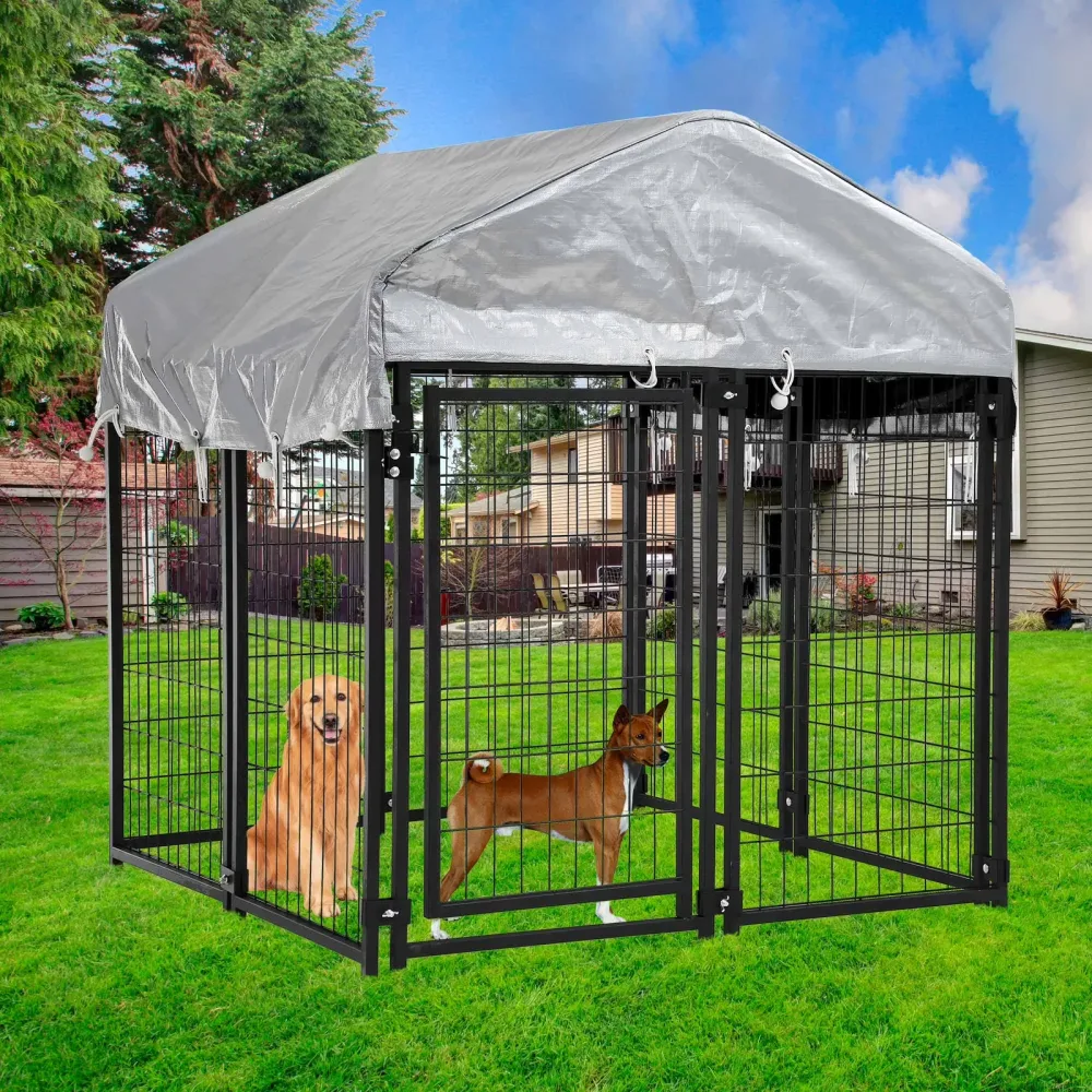 Dog Crate 4.4 ft 6ft 4'