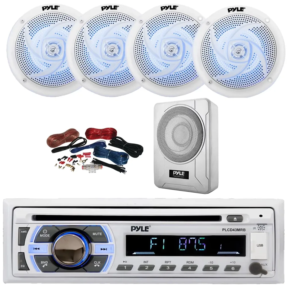 Stereo Receiver 6.5" 240w 600w