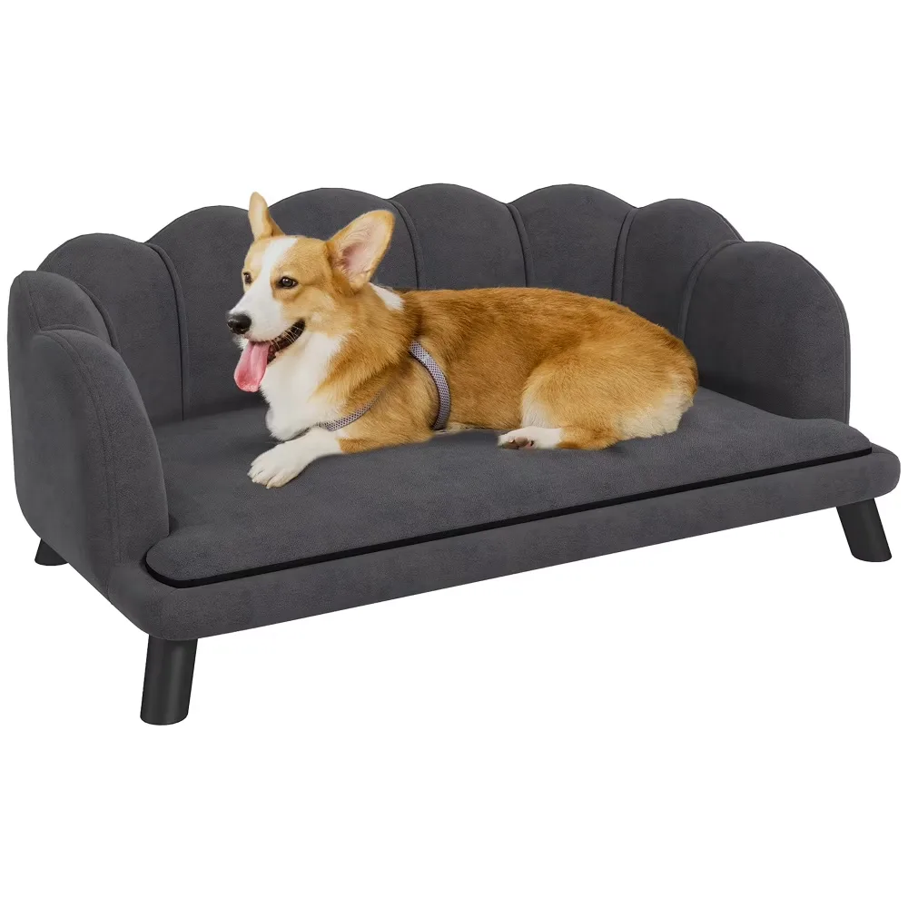 Dog Bed gray 70 pound 38.75"
