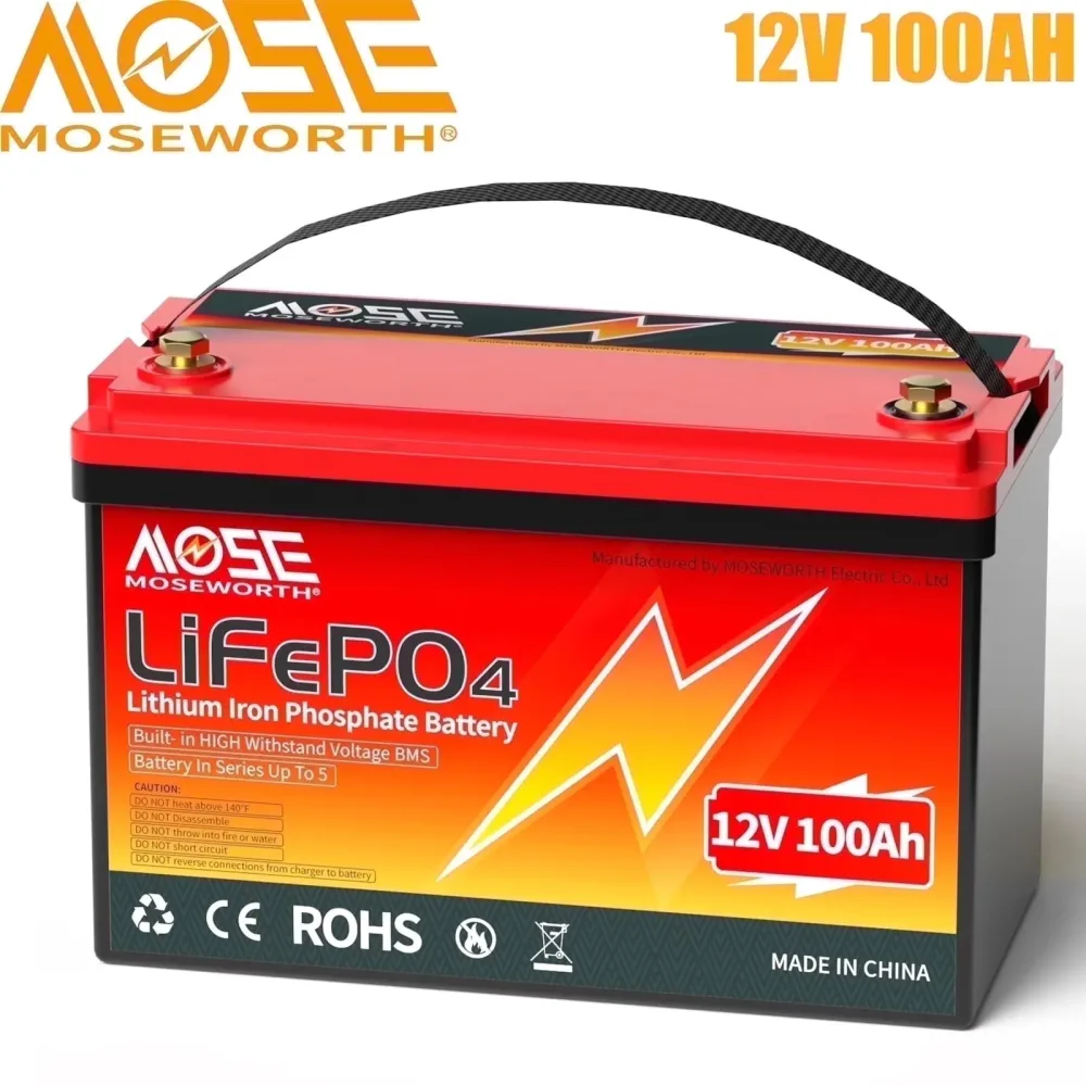 Lithium Battery 12v 12.8v 6 inches