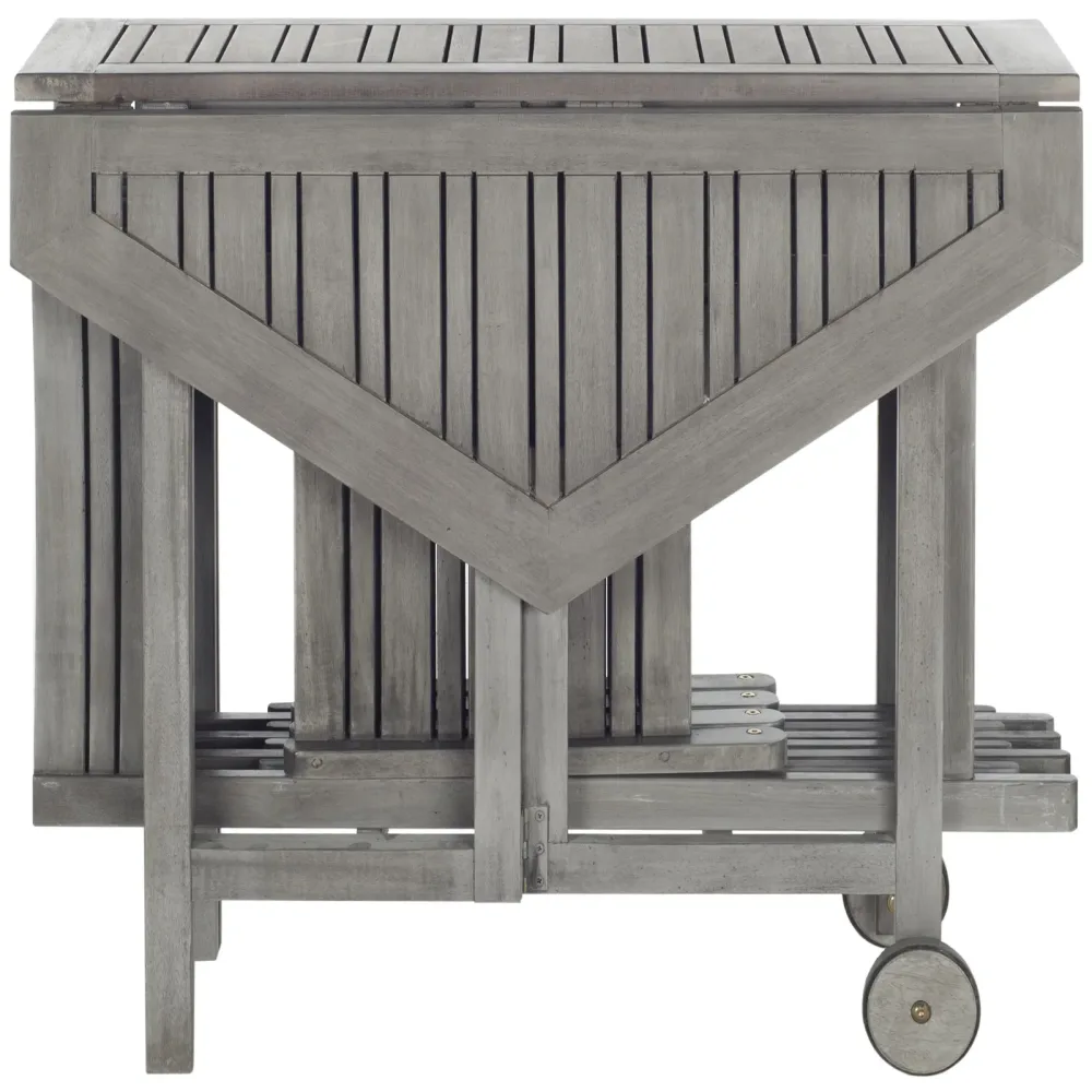 Table grey foldable
