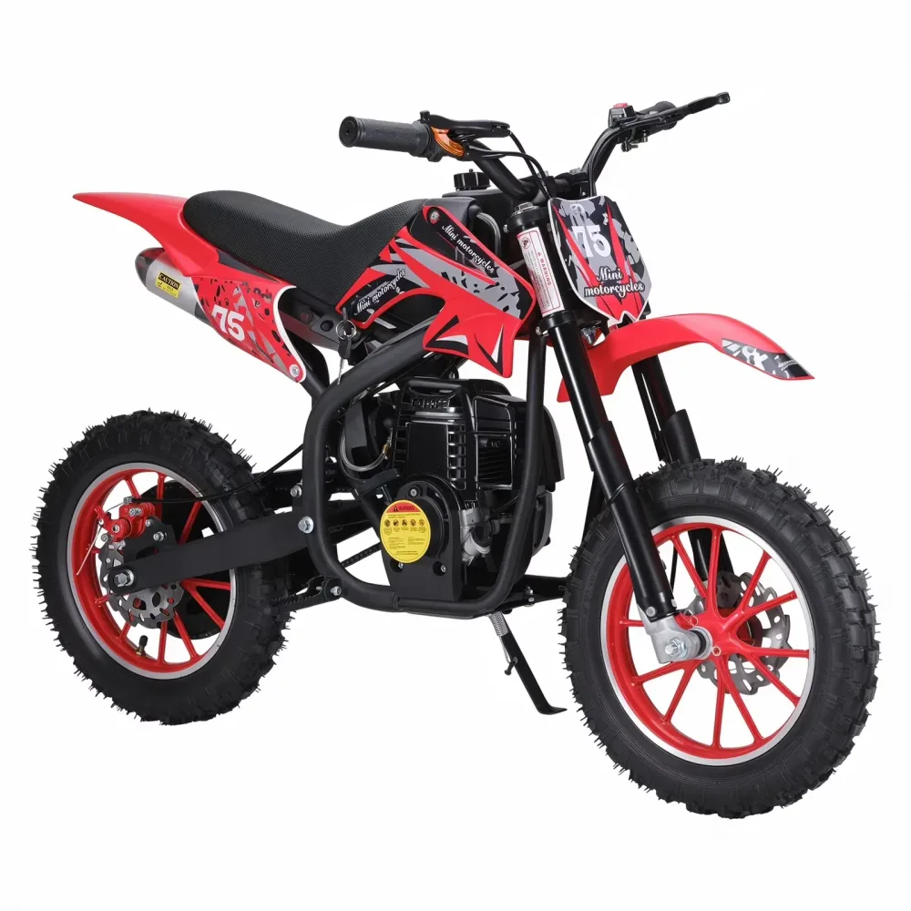 Dirt Bike red 10 inch 120cm