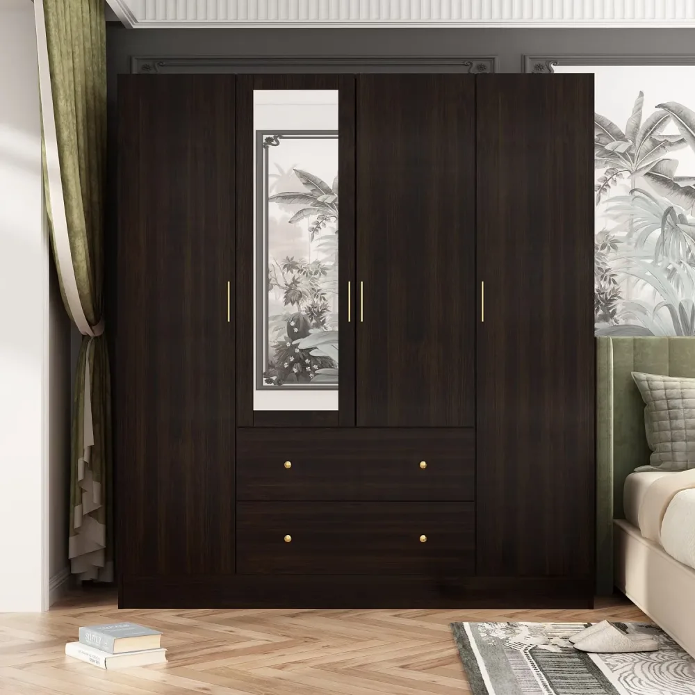 Bedroom brown 46.9" 63 w