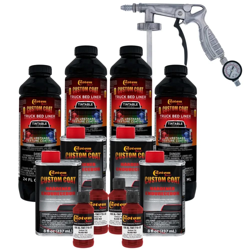Truck Bed 1 gallon red 4 quart
