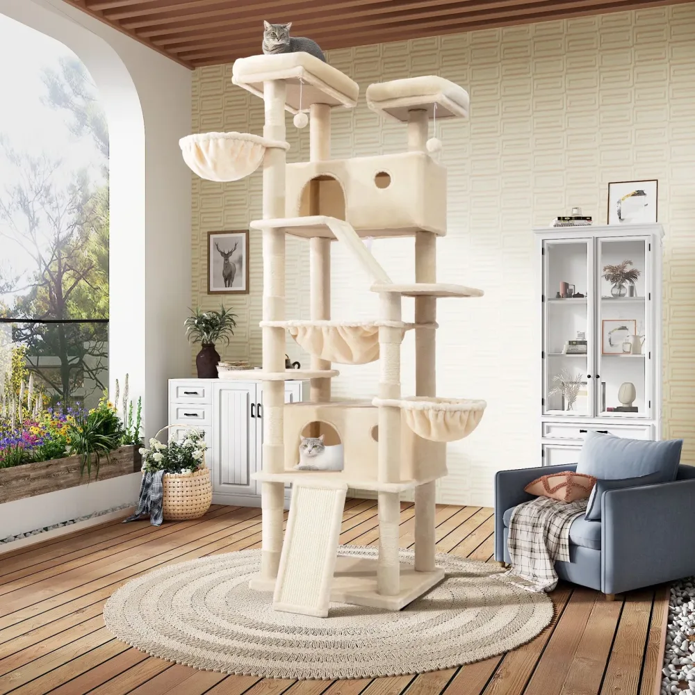 Furniture & Enrichment 81" blue beige