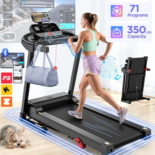 Treadmill 350lbs 3.5hp folding