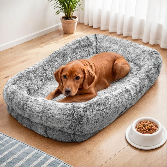 Dog Bed gray 78.7" 43.3"