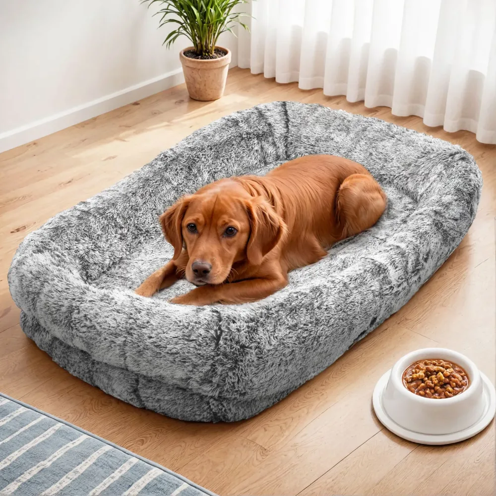 Dog Bed gray 78.7" 43.3"