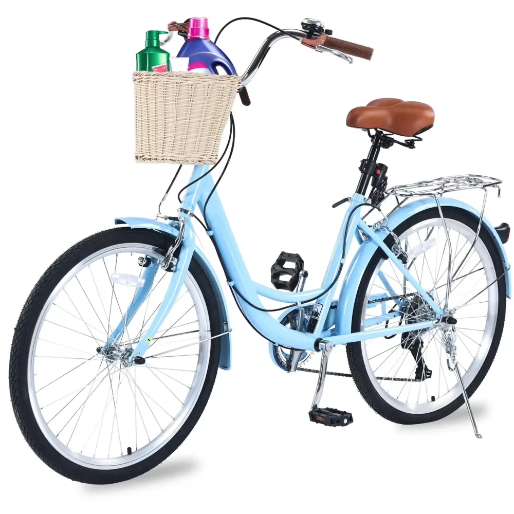 Commuter Bike blue 26" 28.35 in
