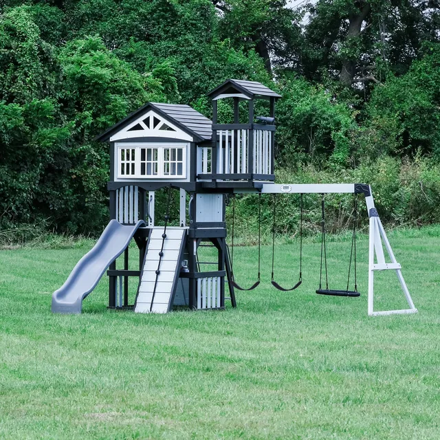 Backyard Discovery gray 126.75" black
