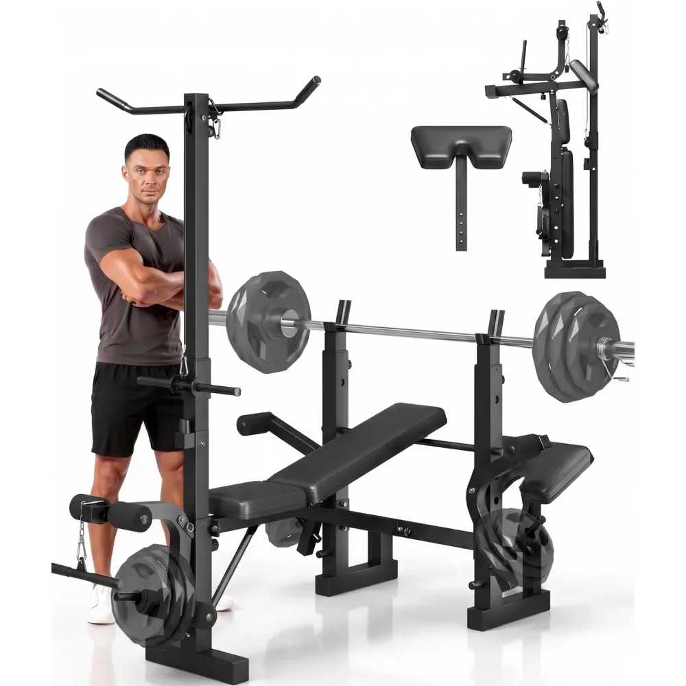 Weight Bench 900 lb foldable 900 lbs