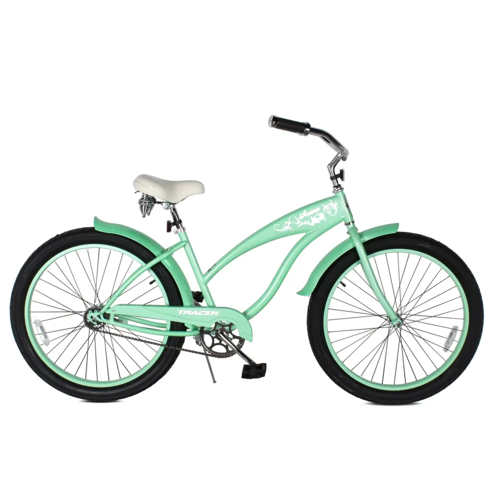 Cruiser Bike 26" green 26.00 in