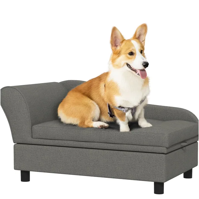 Sofa Bed gray 25.25" 14.75"