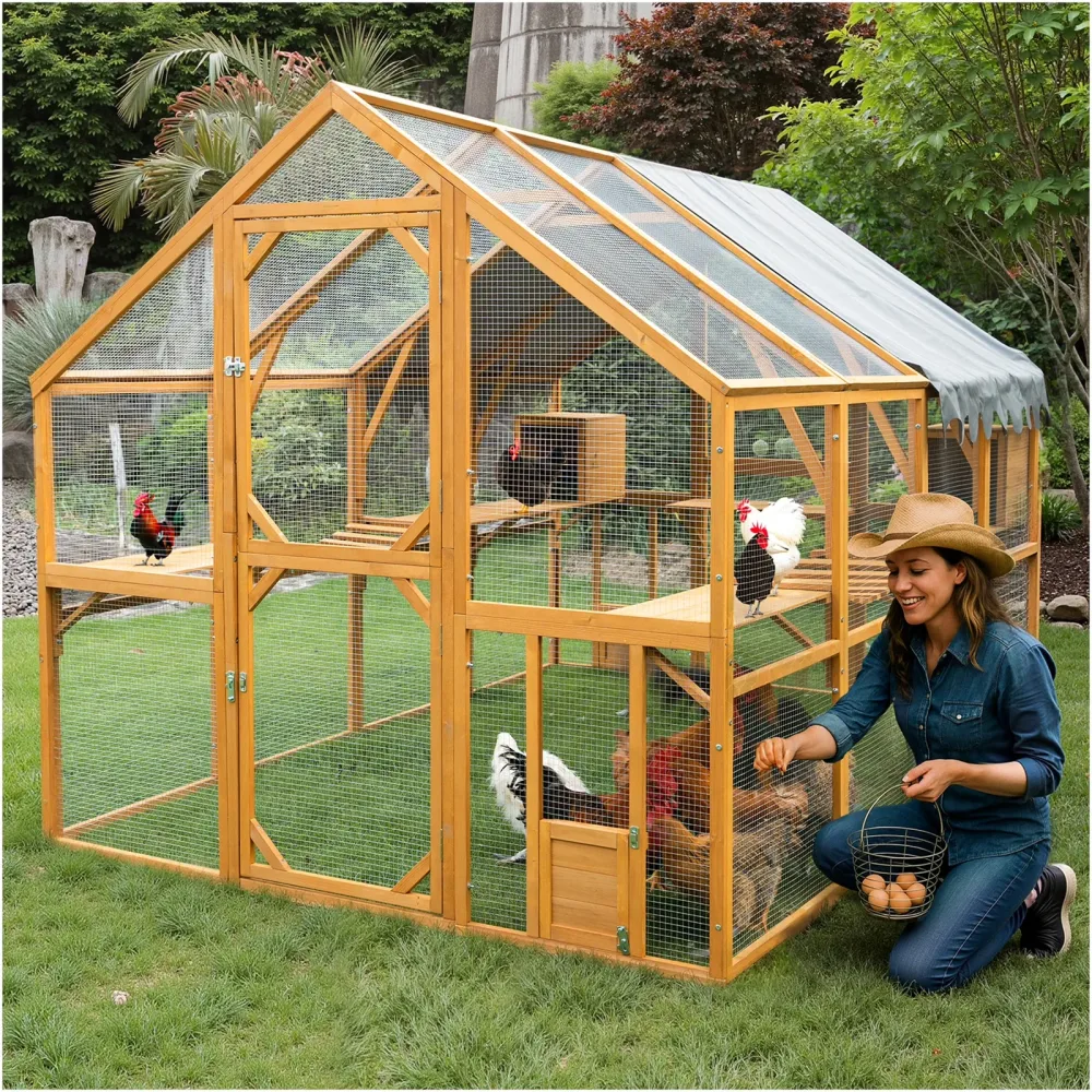Chicken Coop 110" waterproof 2"