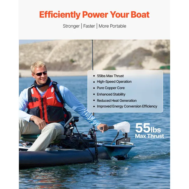 Trolling Motor 12v 55lb 30 inch
