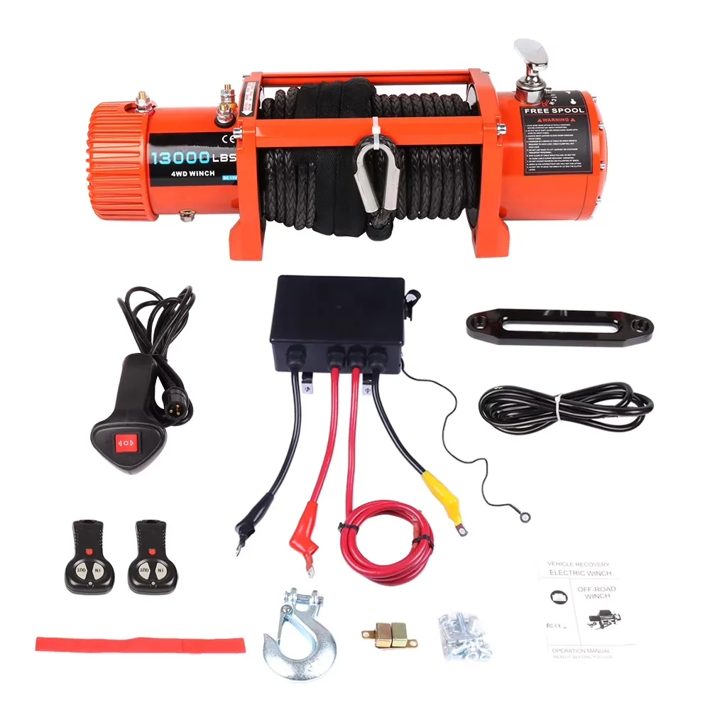 Electric Winch 12v 13000 lbs waterproof
