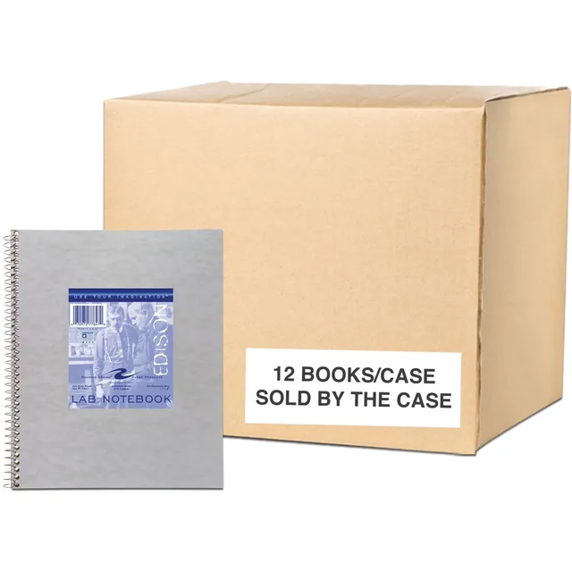 Lab Notebook 11" 9" white