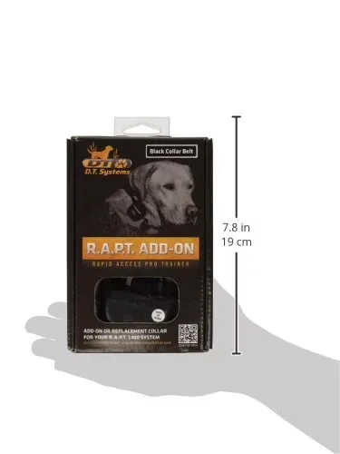 Collar black 4.7 oz 25"