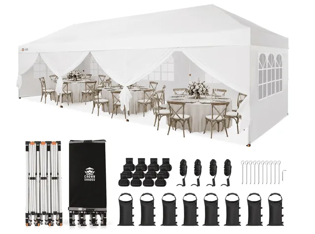 Canopy Tent white windproof adjustable