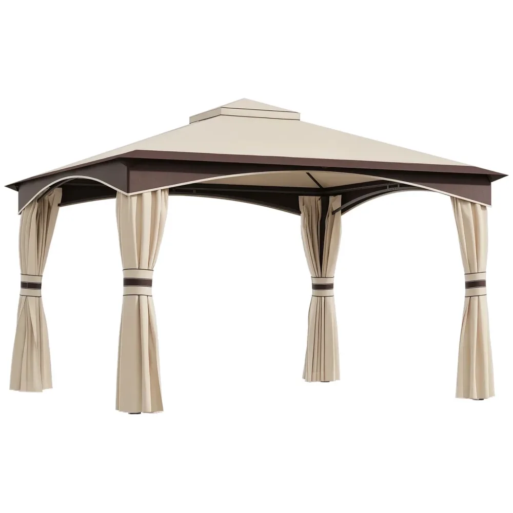 Canopy 12 ft beige brown