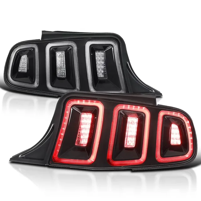 Lamp led black 1 pair