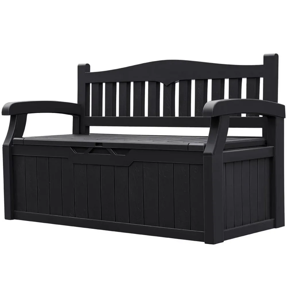 Storage 80 gallon weatherproof black