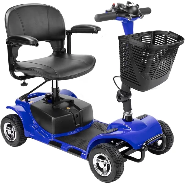 Electric 300lbs foldable red