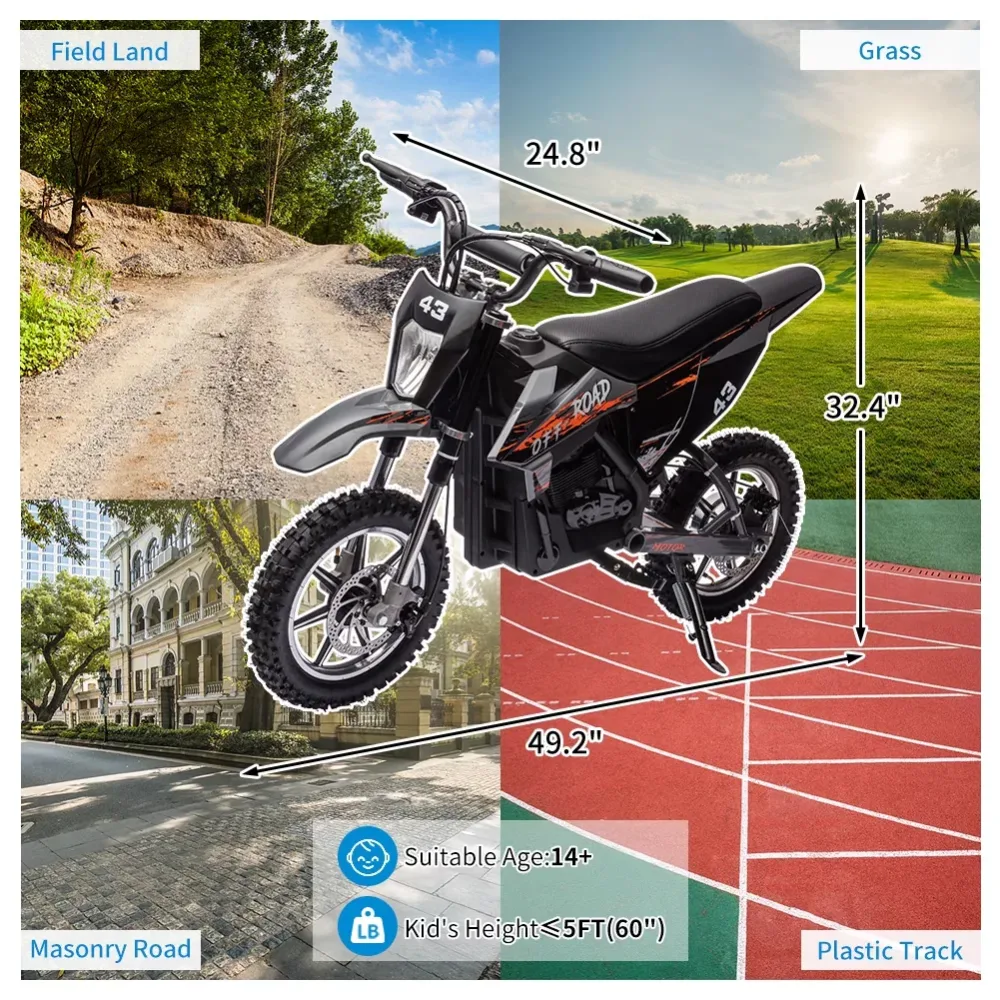 Electric Dirt 36v 350w 175 lbs