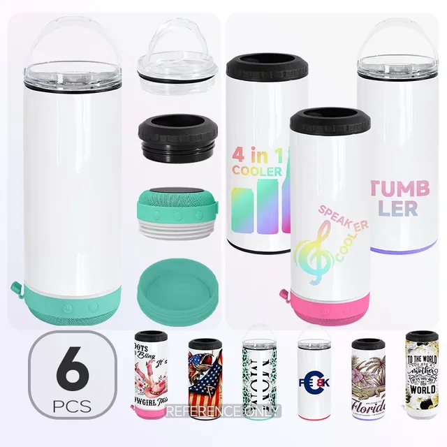 Cooler 6pack 16oz 4 in