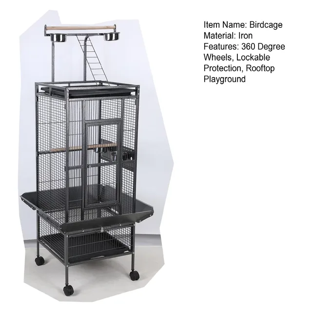 Bird Cage 61" grey 66cm