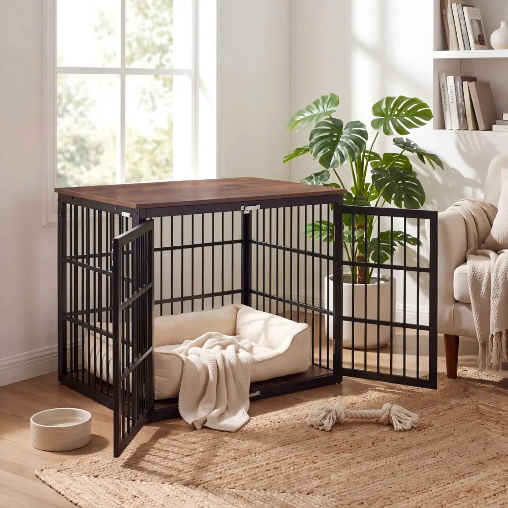 Dog Crate 42 inch black 15mm