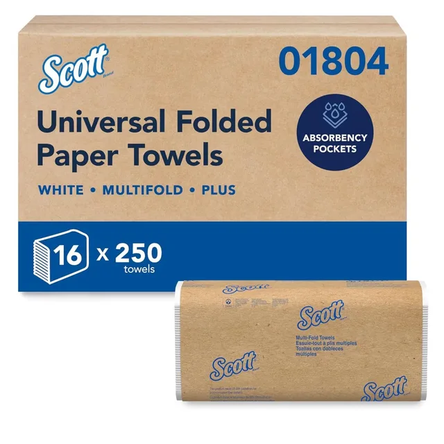 Towel white 16 packs 9.2"