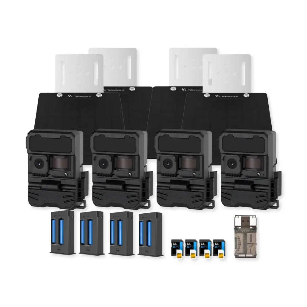 Trail Camera 9v 5w black