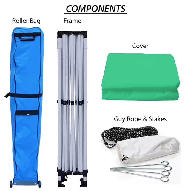 King Canopy 10' green 9ft