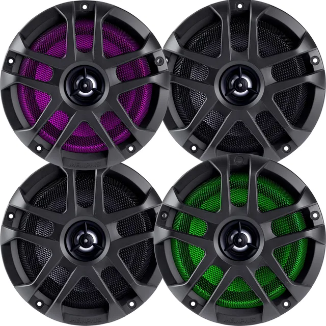 Memphis Audio 6.5" 2 pair led