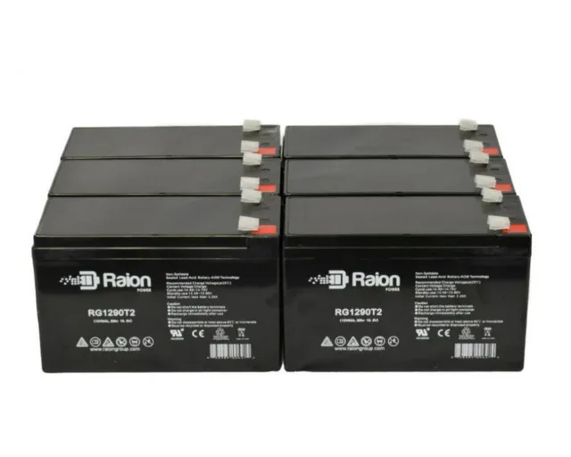 Battery 12v 6 pack 3.70 inches
